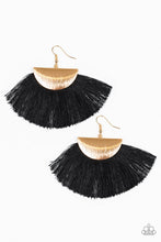 Load image into Gallery viewer, Fox Trap - Black Earrings