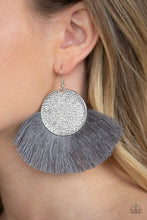 Load image into Gallery viewer, Foxtrot Fringe - Silver Earrings