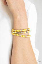 Load image into Gallery viewer, Mountain Artist - Yellow Set of Bracelets