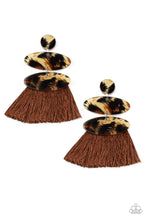 Load image into Gallery viewer, No One Likes A Cheetah - Brown Post Earrings