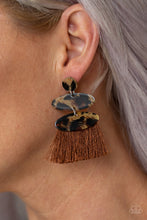 Load image into Gallery viewer, No One Likes A Cheetah - Brown Post Earrings