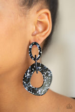Load image into Gallery viewer, Confetti Congo - Blue Post Earrings