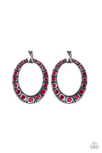 Load image into Gallery viewer, All For GLOW - Pink Post Earrings