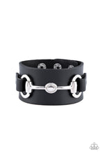 Load image into Gallery viewer, Biker Band - Black Bracelet