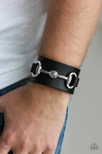Load image into Gallery viewer, Biker Band - Black Bracelet