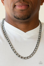 Load image into Gallery viewer, Big Win - Black Gunmetal Necklace