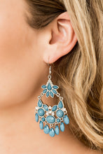 Load image into Gallery viewer, Garden Dream - Blue Earrings
