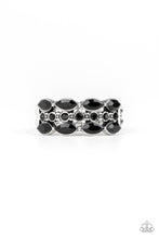 Load image into Gallery viewer, Distractingly Demure - Black Ring