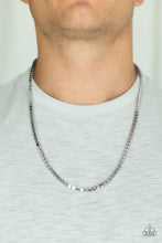 Load image into Gallery viewer, Boxed In - Silver Necklace