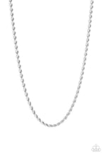 Load image into Gallery viewer, Double Dribble - Silver Necklace