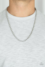 Load image into Gallery viewer, Double Dribble - Silver Necklace