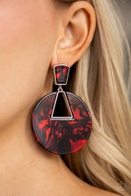 Load image into Gallery viewer, Let HEIR Rip! - Red Post Earrings