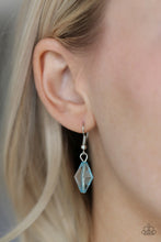 Load image into Gallery viewer, GLOW And Steady Wins The Race - Blue Necklace