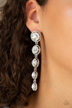 Load image into Gallery viewer, Drippin In Starlight - White Post Earrings