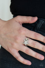 Load image into Gallery viewer, Star-Spangled Starlet - White Ring