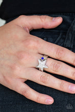 Load image into Gallery viewer, Star-Spangled Starlet - Blue Ring