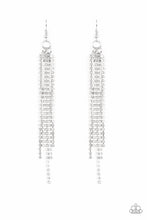 Load image into Gallery viewer, Center Stage Status - White Earrings