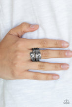 Load image into Gallery viewer, Behind The SHEEN - Black Gunmetal Ring