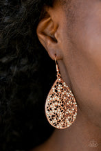 Load image into Gallery viewer, Hustle and Bustle - Copper Earrings