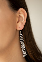 Load image into Gallery viewer, Breaking Pattern - Silver Necklace
