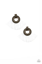 Load image into Gallery viewer, I Am Spartacus - Brass Post Earrings