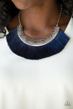 Load image into Gallery viewer, Might and MANE - Blue Necklace