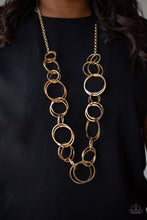 Load image into Gallery viewer, Natural-Born RINGLEADER - Gold Necklace