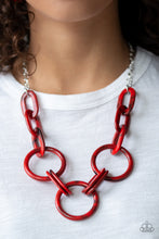 Load image into Gallery viewer, Turn Up The Heat - Red Necklace