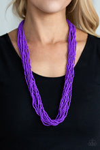 Load image into Gallery viewer, Congo Colada - Purple Necklace