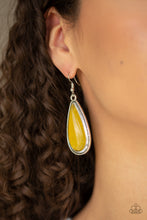 Load image into Gallery viewer, Oasis Sheen - Yellow Earrings