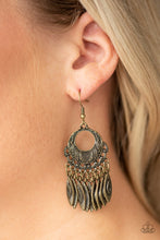 Load image into Gallery viewer, Country Chimes - Brass Earrings
