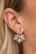 Load image into Gallery viewer, Crystal Constellations - White Double-Sided Post Earrings