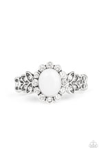 Load image into Gallery viewer, Glitter Garden - White Ring