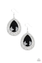 Load image into Gallery viewer, All Rise For Her Majesty - Black Earrings