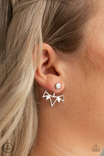 Load image into Gallery viewer, Like A Flash - Silver Double-Sided Post Earrings