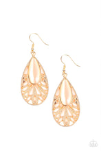 Load image into Gallery viewer, Glowing Tranquility - Gold Earrings