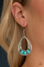 Load image into Gallery viewer, Terra Terrific - Blue Earrings