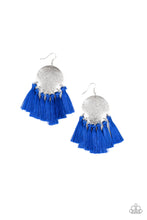 Load image into Gallery viewer, Tassel Tribute - Blue Earrings