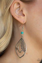 Load image into Gallery viewer, Absolutely Airborne - Blue Earrings