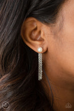 Load image into Gallery viewer, Rebel Refinement - White Double-Sided Post Earrings
