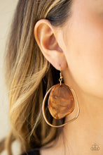 Load image into Gallery viewer, HAUTE Toddy - Brown Earrings