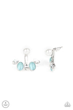 Load image into Gallery viewer, Modern Sophistication - Blue Double-Sided Post Earrings