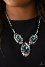 Load image into Gallery viewer, Metro Mystique - Blue Necklace