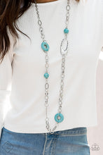 Load image into Gallery viewer, Artisan Artifact - Blue Necklace 🔸Turquoise Stone🔸