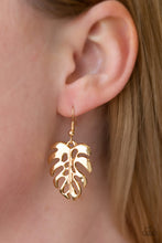 Load image into Gallery viewer, Desert Palms - Gold Earrings