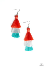 Load image into Gallery viewer, Hold On To Your Tassel! - Orange Earrings