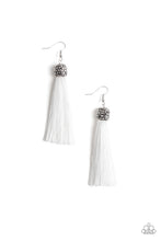 Load image into Gallery viewer, Make Room For Plume - White Earrings