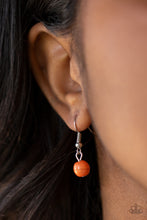 Load image into Gallery viewer, Desert Plumes - Orange Necklace