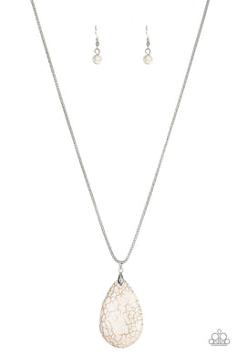 Sedona Sandstone - White Necklace