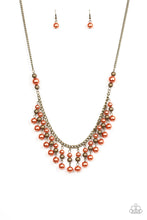 Load image into Gallery viewer, Location, Location, Location! - Orange Necklace